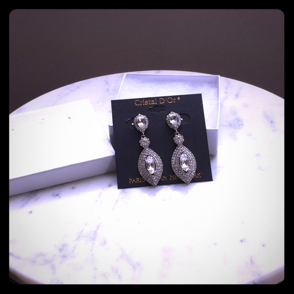 Cristal D’Or Bridal Earrings